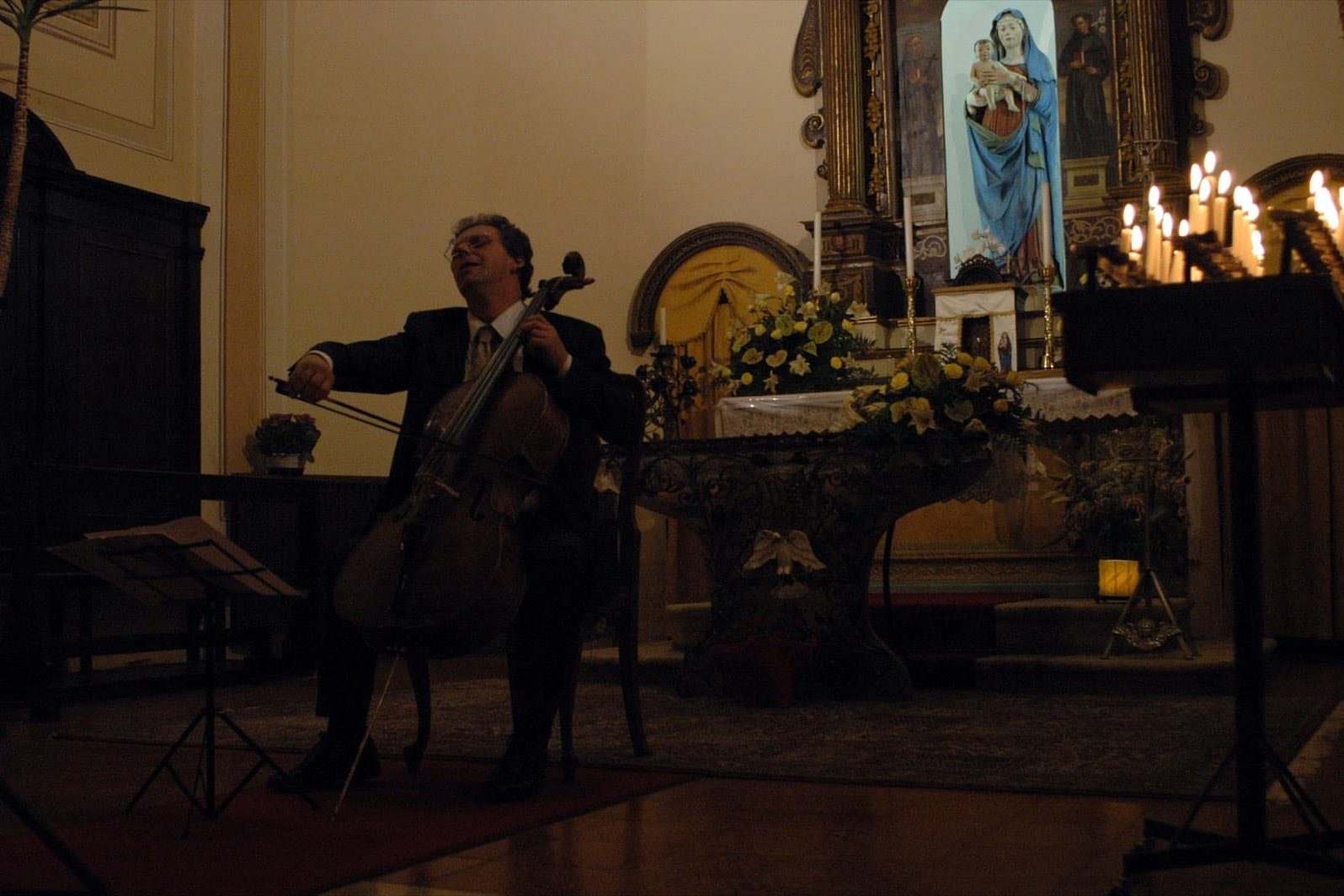 08-08-2004 - "Il soffio dell'eternità" Julius Berger presso il Santuario Madonna della Fratta a Carrè (Vi) - 004