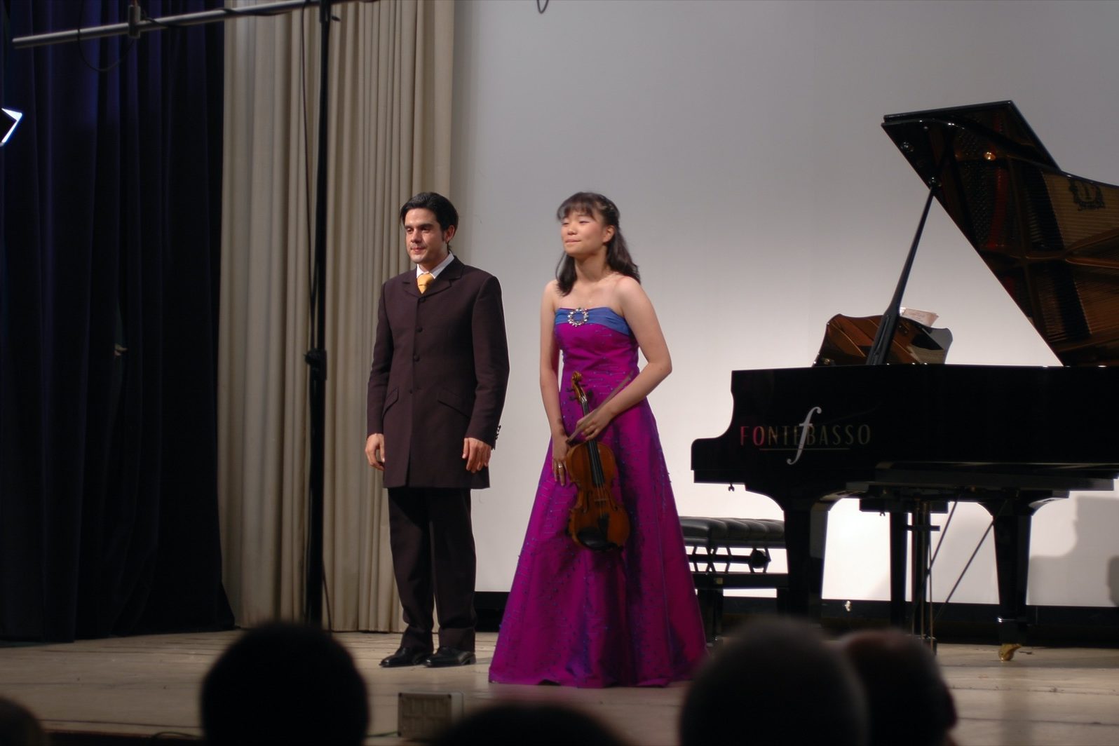 11-08-2004 - Ye Eun Choi e Josè Gallardo - 001