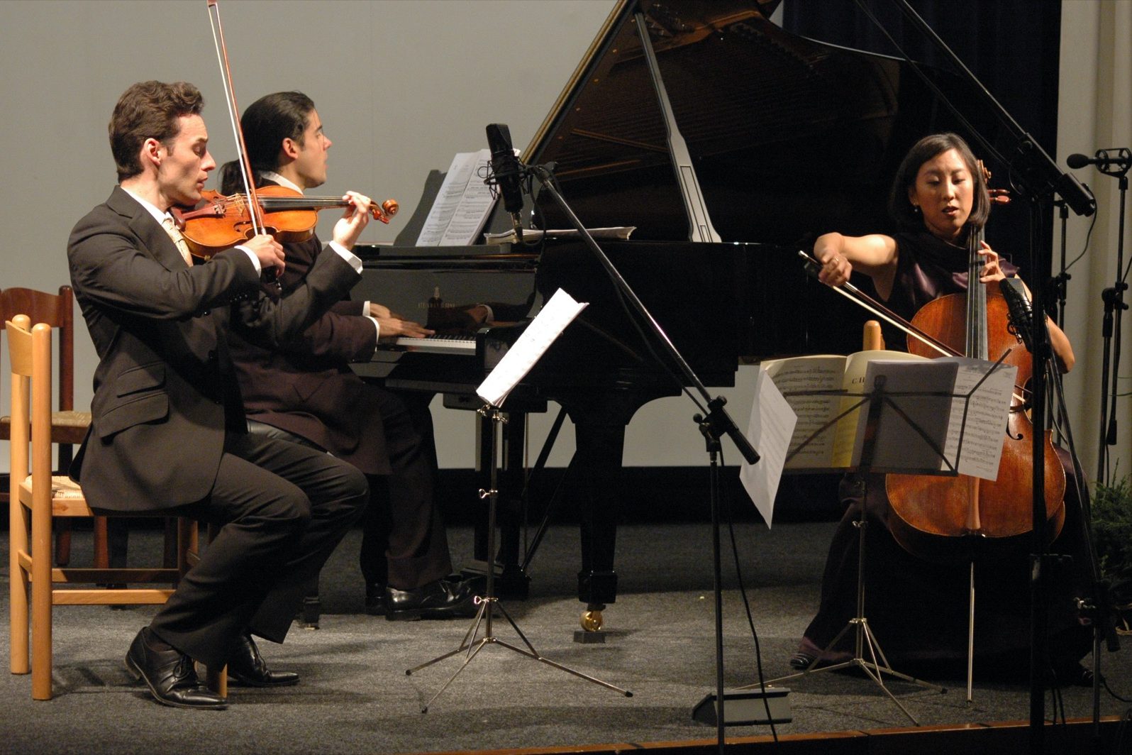 11-08-2005 - Linus Roth Hyun-Jung Sung e Josè Gallardo022 - 